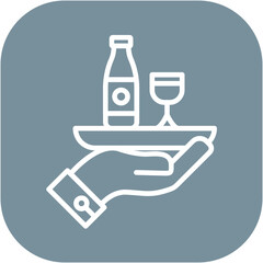 Bottle Service Icon