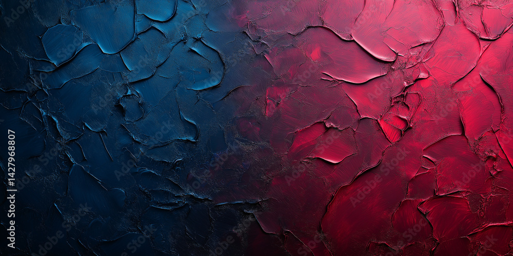 Poster abstract blue and red textured background ideal for design projects
