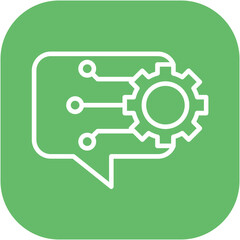 Natural Language Processing Icon