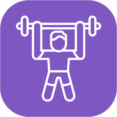 Weightlifting Competition Icon
