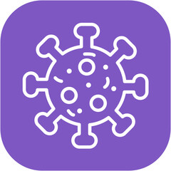 Obraz premium Virus Icon