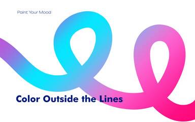 Dynamic color flow background. Ideal for websites, presentations, posters, social media, and modern designs