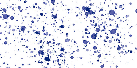 Seamless pattern of blue and white Dalmatian  isolated on white  Vector for Design and Decoration Abstract Pattern With Random Spots Creating Dynamic Visual Texture