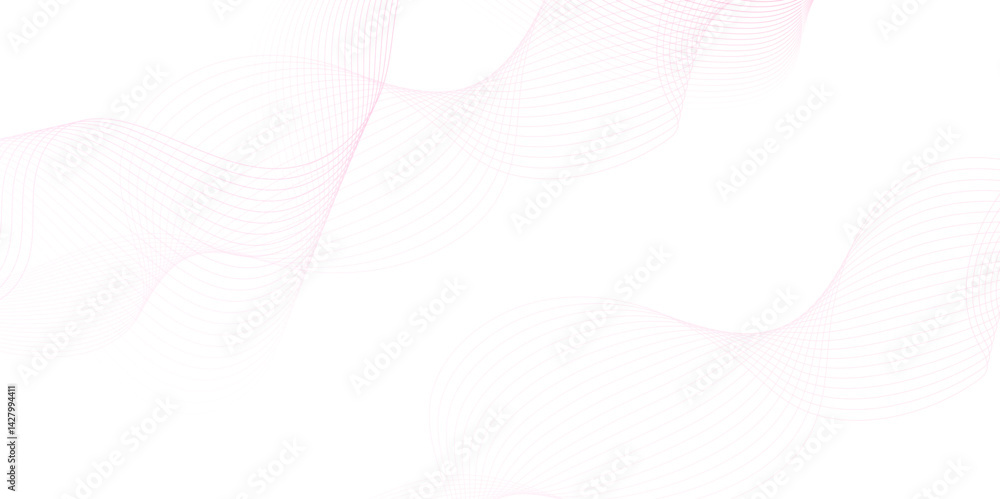 Aufkleber white wave curve lines banner background design. abstract soft wave lines dynamic flowing gray light
