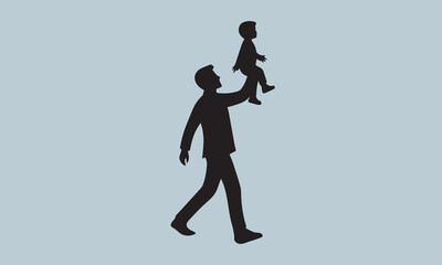 silhouette of a man with a gun