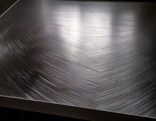 Polished Zirconium Sheet with Sleek Dark Silver Finish and Smooth Metallic Texture
