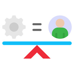 Work-Life Balance Icon