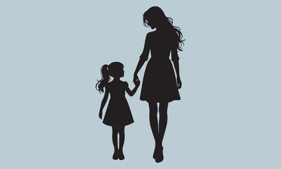 silhouette of a woman