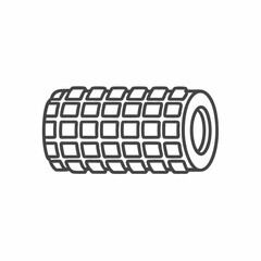 A versatile foam roller designed for muscle recovery and fitness.