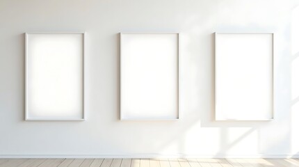 Fototapeta premium Modern minimalist light switches interior background