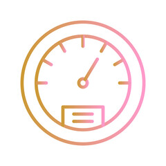 Speedometer Icon Design