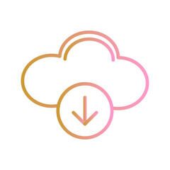 Cloud Computing Icon Design