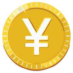 Fototapeta premium How Gold Coins Influence Japan's Economy and Currency Value 