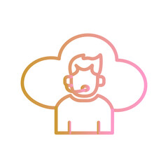 Customer Support Icon Design