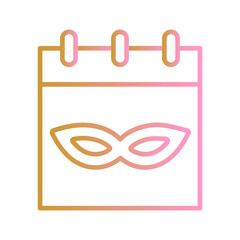 Mardi Gras Icon Design