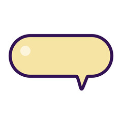 oval speech bubble