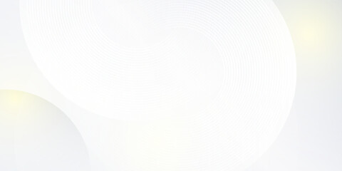 Modern grey background with dynamic circle lines abstract simple