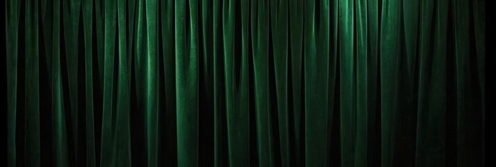 Enhance your performance space with elegant velvet drapery.
