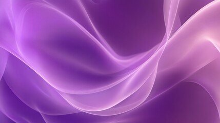 Obraz premium Abstract flowing shapes with purple and pink gradient colors create a soft effect.