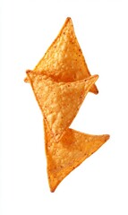 Fototapeta premium Crispy, triangular tortilla chips