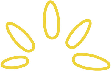 Comic Doodle Alert Sign Line