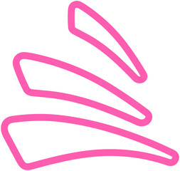 Comic Doodle Alert Sign Line