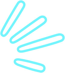 Obraz premium Comic Doodle Alert Sign Line