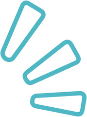 Comic Doodle Alert Sign Line
