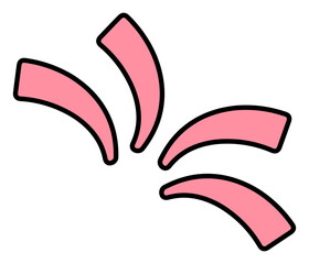 Comic Shock Sticker icon