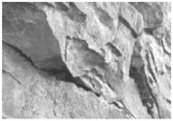 Fototapeta premium Stone Background And Layers In Halftone Mode