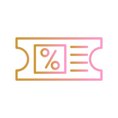 Discount Voucher Icon Design