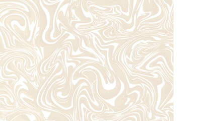 Swirled beige and white design creates fluid abstract patterns