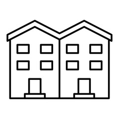 Residential HVAC Icon. Visual representation of residential hvac used in HVAC and home service contexts