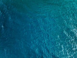 Beautiful landscape summer sea beach nature background,Amazing waves texture background, Aerial view wide angle sea background