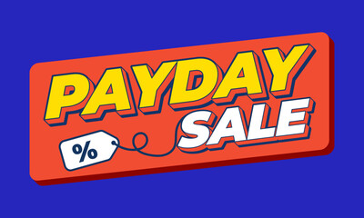 Payday Sale Text Effect Design Sale