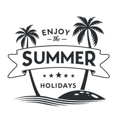 Obraz premium monochrome beach summer artwork