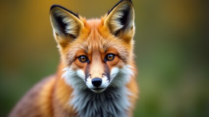 Portrait Of A Red Fox