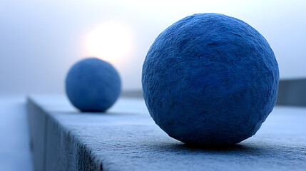 Softly glowing orbs floating in a smooth white background, minimal and peaceful.

