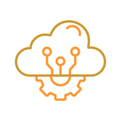 Digitalization Process Icon Design