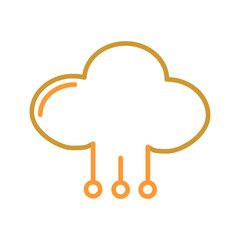 Cloud Computing Icon Design