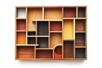 Innovative 3D Modular Wall Organizer with Customizable Storage System