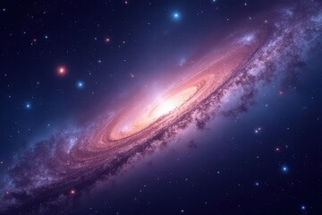 Fototapeta premium Exploring Parsec in Space: A Deep Dive into Astrophysics