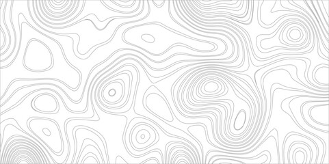 Abstract background with topographic map white background. The stylized height of the topographic map contour in black lines. gradient multicolor wave curve lines banner background design.