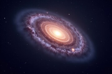 Fototapeta premium Galactic Lights in Motion