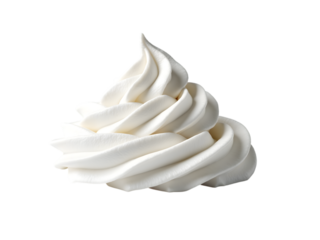 Delicious Whipped Cream: Texture, Recipes, and Uses transparent background