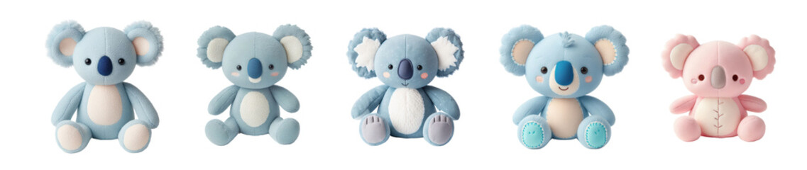 Koala cuteness a gathering of plushies
