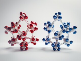 A detailed comparison of crystalline and amorphous polymer structures