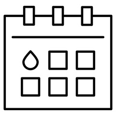 Menstrual Calendar icon
