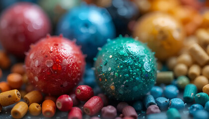 easter eggs and chocolate