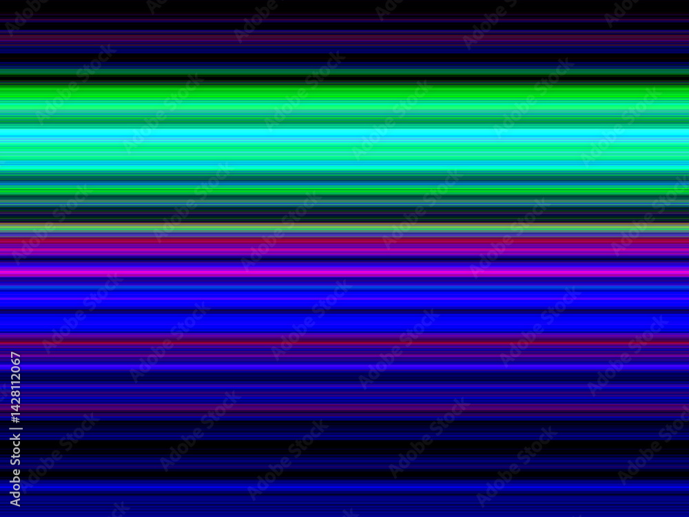 Poster abstract neon lines: a vibrant display of multicolored horizontal stripes